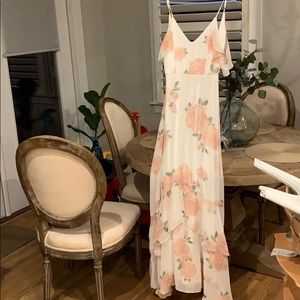 Lulus floral Maxi Dress